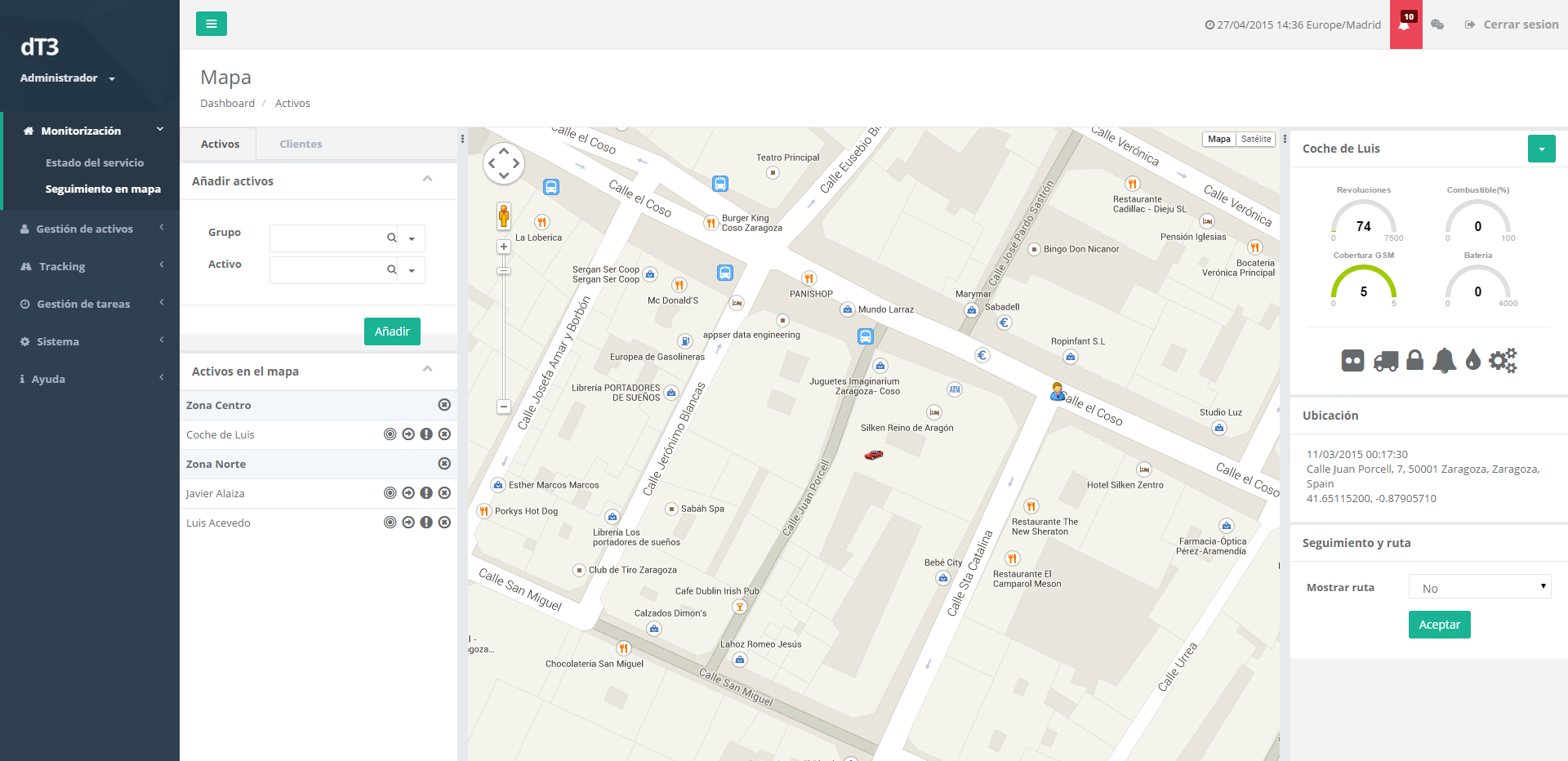 Nuevo dTrack 3 – Noticias – Diaple Networking SL